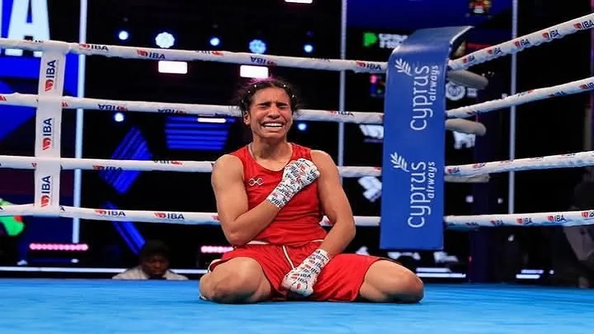 وداد برطال تُتوج على عرش الملاكمة العالمية وتهدي المغرب ميدالية دهبية