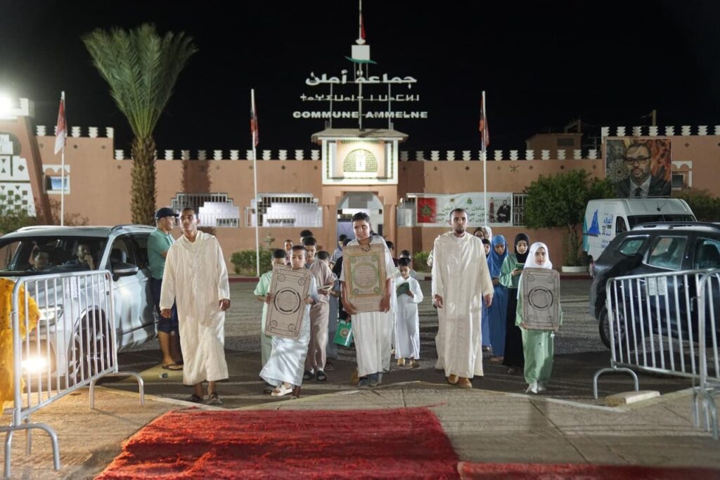 مهرجان تيفاوين يسدل ستاره بحفل ديني مع تكريم حفظة القرآن