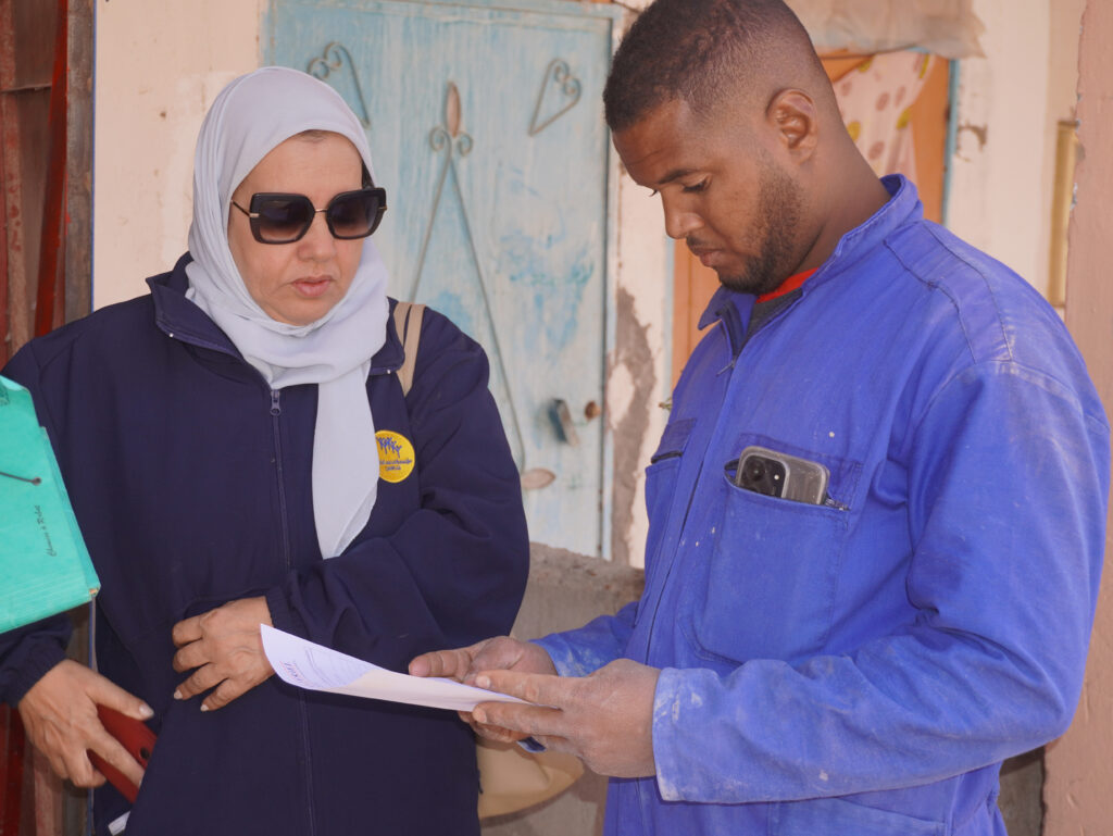 زيارة تفقدية على ثلاثة أيام للمستفيدين من مشروع محمد الخامس للتضامن بإقليم طاطا