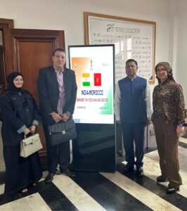 رجل الأعمال محمد أمين ديدي يمثل المغرب في لقاء اقتصادي رفيع مع سفير الهند ورجال الأعمال الهنود 