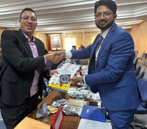 رجل الأعمال محمد أمين ديدي يمثل المغرب في لقاء اقتصادي رفيع مع سفير الهند ورجال الأعمال الهنود 