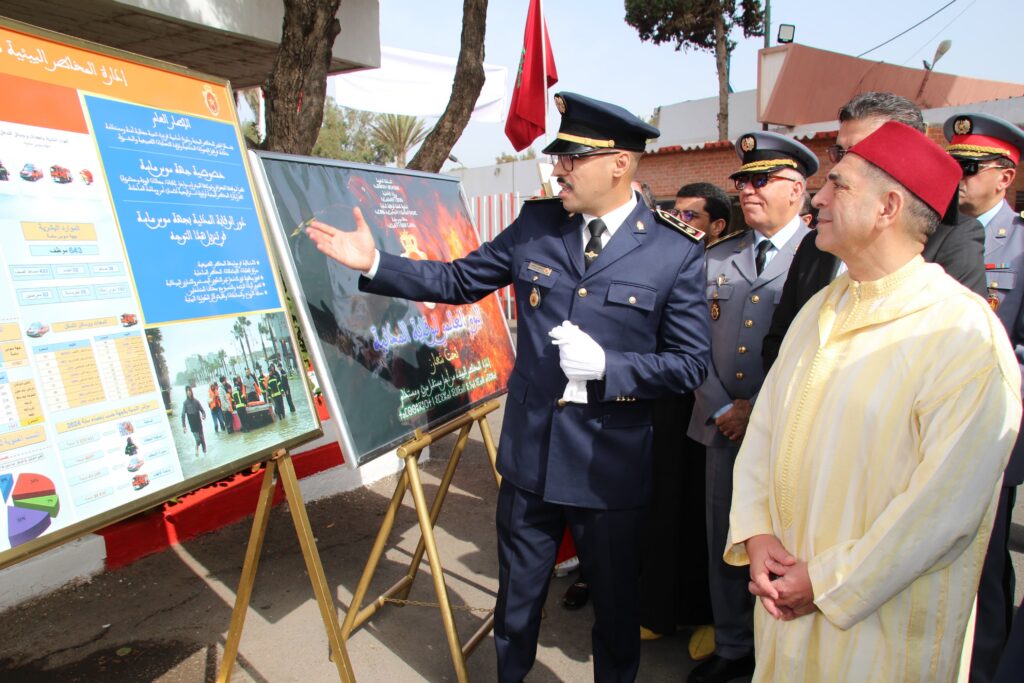 أكادير.. الوالي سعيد أمزازي يقود احتفالات اليوم العالمي للوقاية المدنية ويدشّن مركز إغاثة حديث بالدراركة