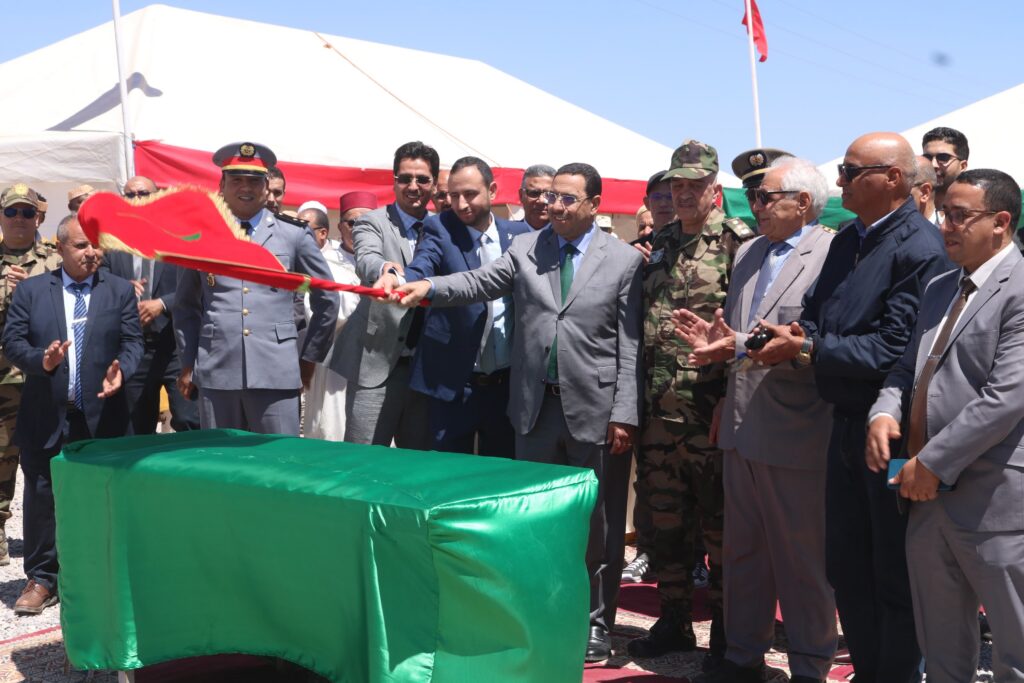 عامل إقليم طاطا محمد باري يشق طريق المستقبل بمشاريع بنية تحتية كبرى