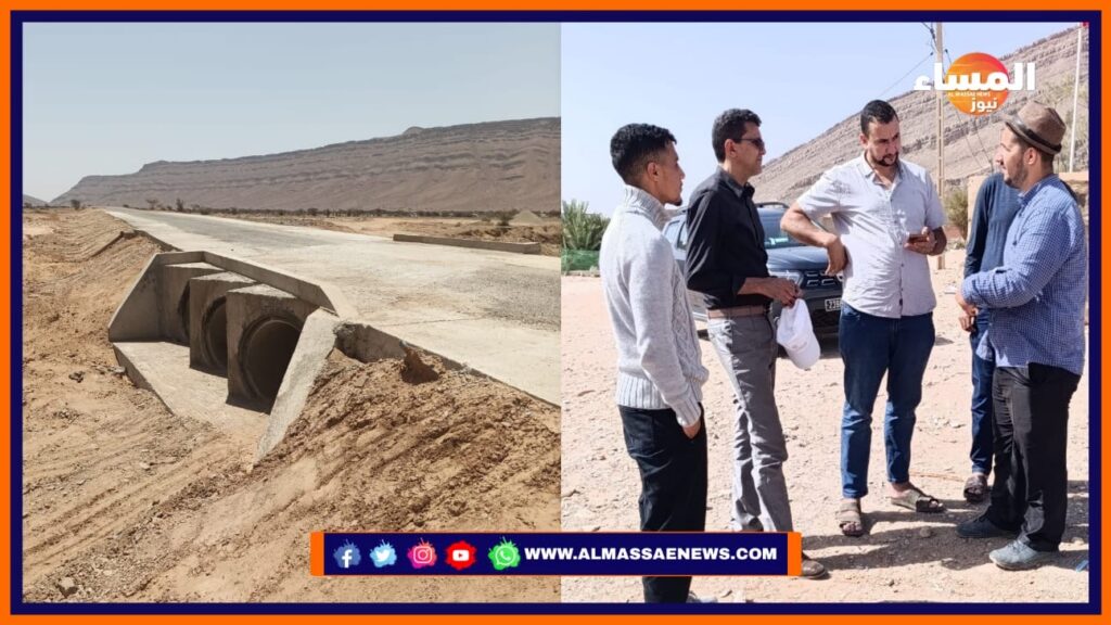 جماعة أيت وابلي تتحول إلى ورش مفتوح إصلاح الطرق وبناء ملعب الخنك يعيدان الحياة للمنطقة